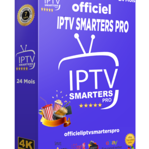 Activation application IPTV SMARTERS PRO 24 mois