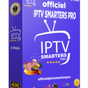 Activation application SMARTERS PRO IPTV 3 mois