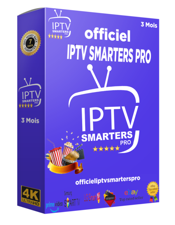 Activation application SMARTERS PRO IPTV 3 mois